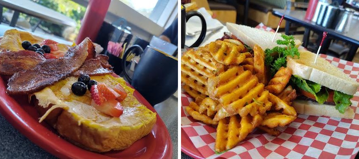 The Dunes Cafe Menu