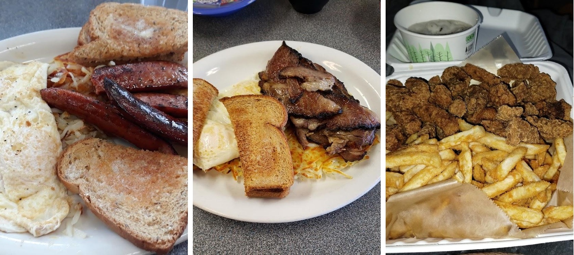 The Dunes Cafe Menu